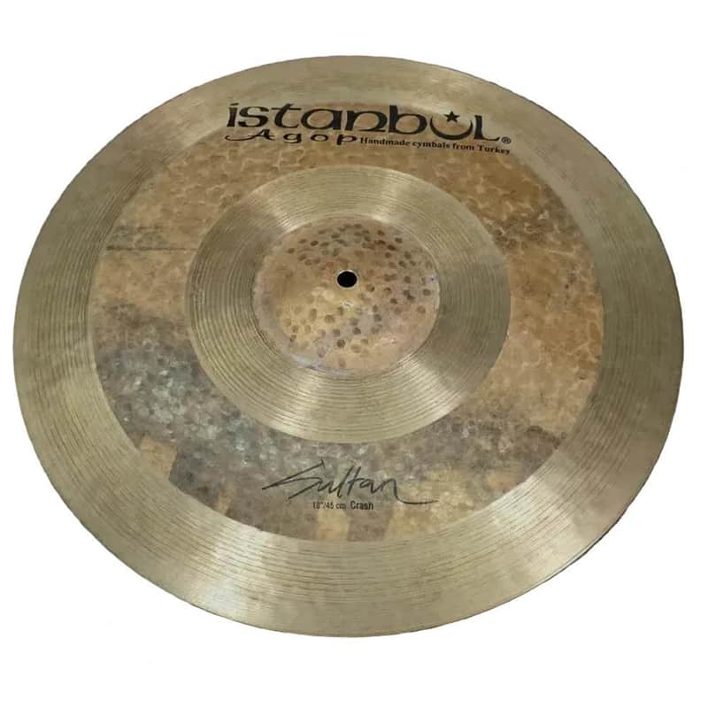 Used Istanbul Agop Sultan Crash Cymbal 18" - Very Good image 1