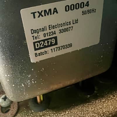 1971 Marshall JMP 50W + Vintage 2x12 Rola Greenback Cab – Original Dagnall Transformer image 14