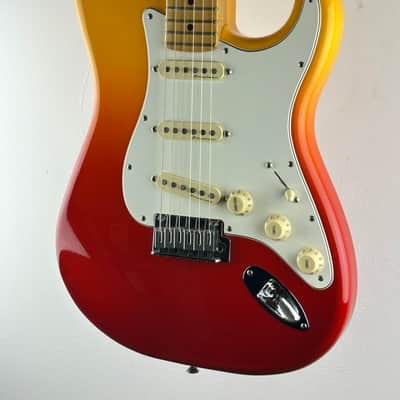 Fender Player Plus Stratocaster Tequila Sunrise 2021 Solid Body Electric Guitar image 2