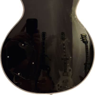 Crestline Les Paul Custom Made in Japan by Matsumoku 1970’s - Gloss Black image 4