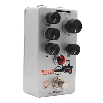 Mosky Roller Compressor Guitar Pedal,4 Modes Compress effect with Sustain/Blend/ image 3