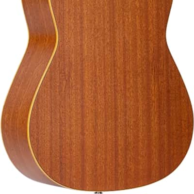 Ortega RQ39E Requinto Series Pro 1/2 Size Acoustic-Electric Classical Guitar, Solid Cedar Top image 3