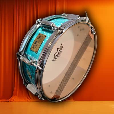 ๐๐ฅPork Pie 4.5"x13" 8-lug Snare, Emerald Pearl (1998) image 11