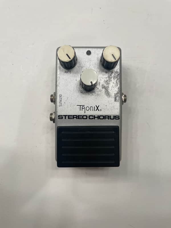 Tronix Stereo Analog Chorus Rare Vintage Guitar Effect Pedal image 1