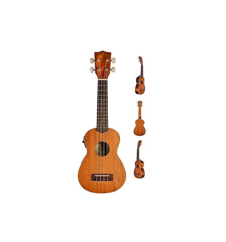 Kala KA-SE Mahogany Series Soprano Ukulele with EQ image 2
