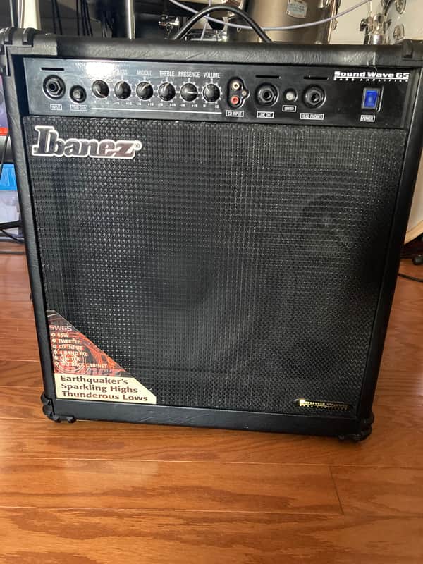 Ibanez Sound Wave 65 Bass Amplifier Combo 65W Watts SW65 12