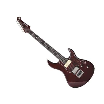 Yamaha Pacifica 6-String Right-Handed Electric Guitar with Solid Alder Body, Rosewood Fingerboard, Flamed Maple Tops, and Maple Neck with Tinted Finish (Root Beer) image 4