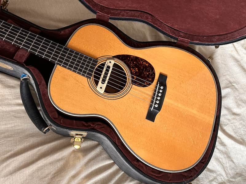 2011 Martin OM-28 Marquis Adirondack / Rosewood – Pre-War Spec – LR Baggs M80 – OHSC image 1