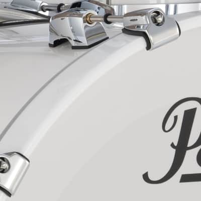 Pearl Masters Maple 22x18" Arctic White Premium Lacquer #109 Bass Kick Drum NO MOUNT | NEW | Authorized Dealer image 2