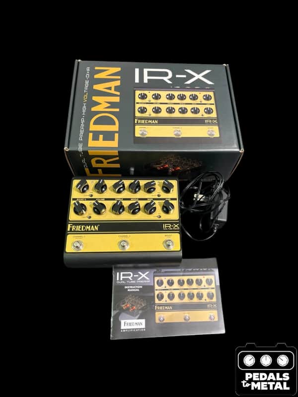 Friedman IR-X w/box and PS Dual Tube Preamp 2023 - Present - Gold / Black - X18624 image 1