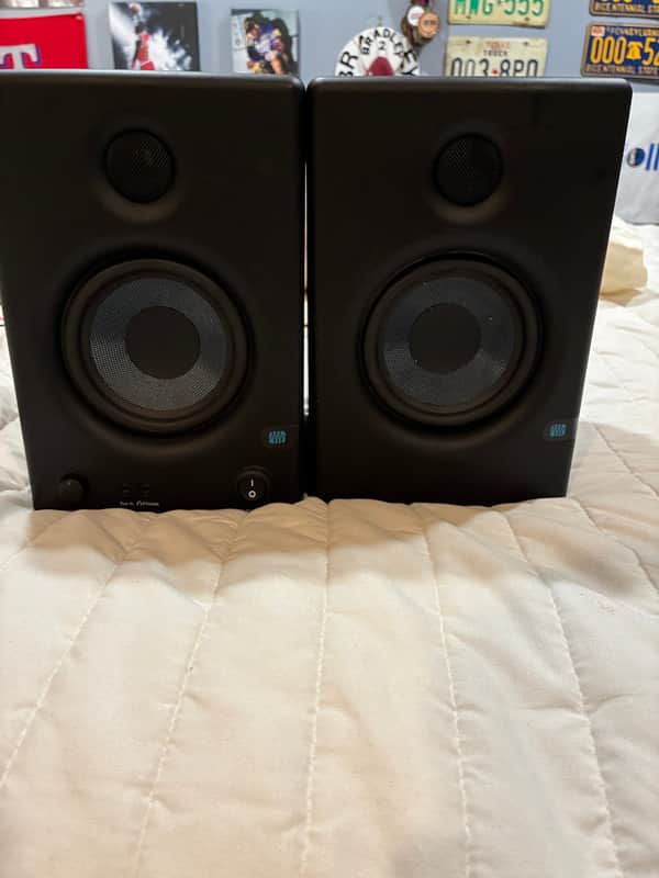 PreSonus Eris E4.5 2-Way 4.5" Active Studio Monitor (Pair) 2013 - Present - Black image 1