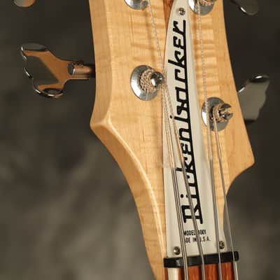 1973 Rickenbacker 4001 Bass Mapleglo w/original Toaster pickup FLAME MAPLE NECK! image 10