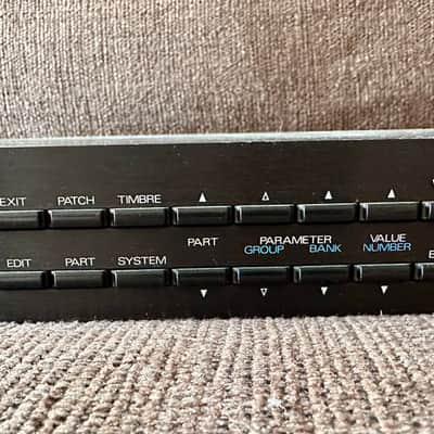 Roland D-110 Multi Timbral Sound Module 1988 - 1991 - Black image 5