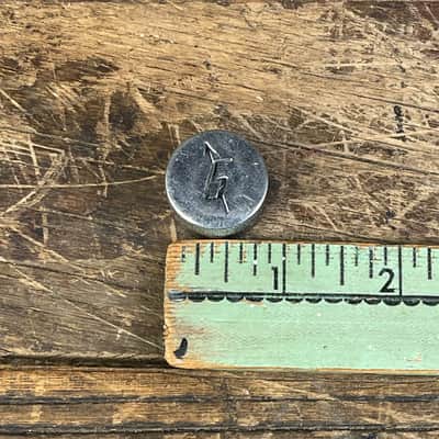 Vintage 1950s 1960s Gretsch Guitar Bass Knob image 4