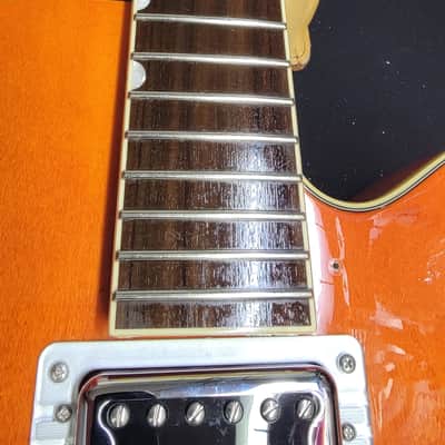 Gretsch G5420T Electromatic Hollow Body with Black Top Filter'Tron Pickups and Bigsby 2013 - 2016 Orange Stain image 9
