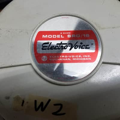 Electro-voice SRO 15 15" Alnico  guitar speaker coffee can! #2 image 2
