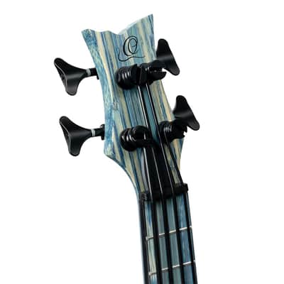 Ortega RUSWB-UB Bamboo Series Solid Bamboo Top & Neck Short Scale 4-String Acoustic-Electric Uke Bass w/Deluxe Gig Bag image 14