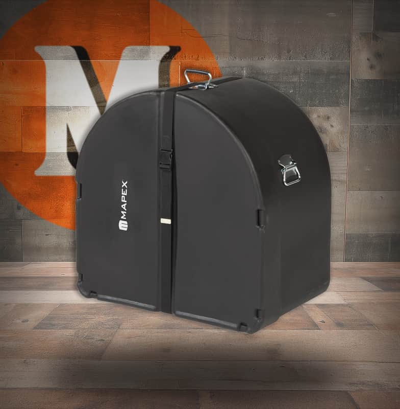 Mapex 24 In. Bass Drum Case Black Molded Plastic Case With Mapex Logo (MPC2414BD) image 1