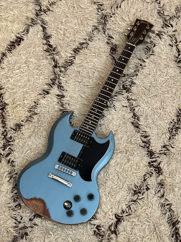 1980 Gibson Firebrand "THE SG" Deluxe Pelham Blue image 1