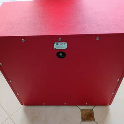 Friedman BE-412 4x12" Closed-Back Guitar Speaker Cabinet - JEL Bronco Red - 2023 image 5