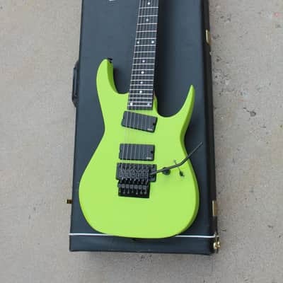 Dean USA Custom Shop RC7 Rusty Cooley 7 String Electric Guitar - 1 Off - Nuclear Green - Hard Case image 2