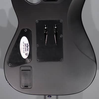 Schecter Demon-6 FR 2024 - Aged Black Satin image 3