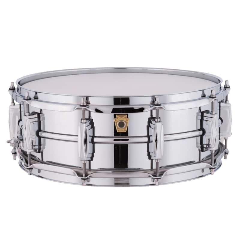 Ludwig LM400 Supraphonic 5x14" Snare Drum, Smooth Chrome Plated Aluminum, B-Stock image 1