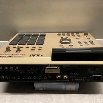 Akai MPC2000XL, Custom Gold, 8 output card, card reader, 32mb, new screen and pads. image 2