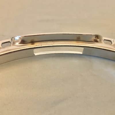 Set of DW Design Series 14” Hoops 10 Hole Snare Drum, Chrome, Workshop, 2.3mm Rims image 10