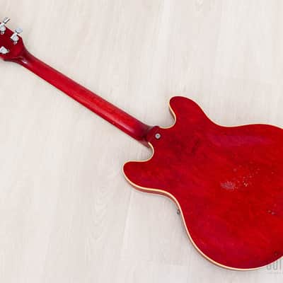 1979 Gibson ES-335 Pro Vintage Semi-Hollow Guitar Cherry w/ 57 Classic PAFs, Case image 12