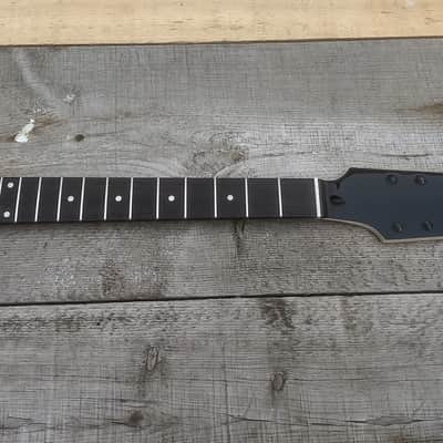 Texas Long Horn 3 x 3 T Black Steed Guitar neck Replacement Neck. Steel Frets 25.5 scale Neck DIY image 3