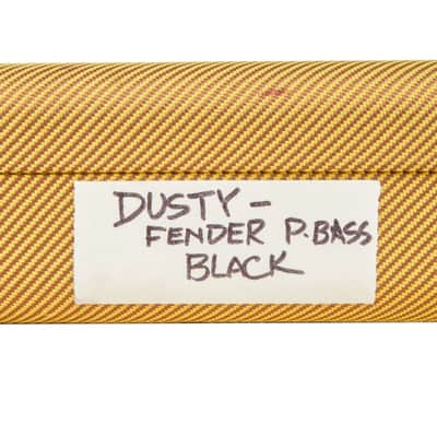 Fender ZZ Top Dusty Hill OWNED & PLAYED Signature Model Custom Shop Relic Bass with ALL Extras : Collectors Alert ! image 15