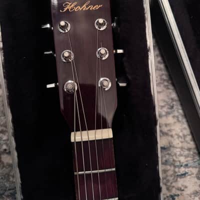 Hohner HW220-N Western Series Steel String Acoustic Guitar 2010s - Natural image 3