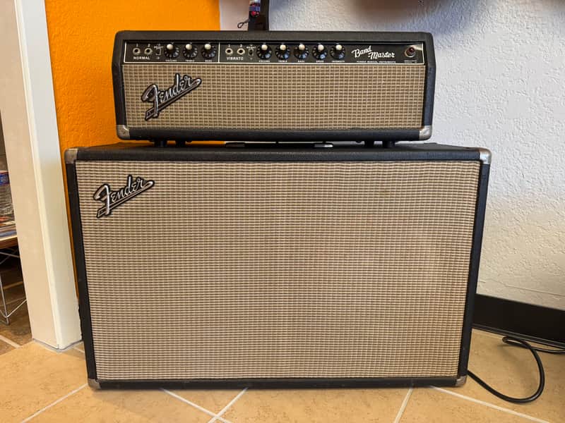 1964 Fender Band Master w/ 2x12 cab 1965 image 1