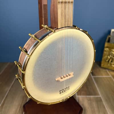 Pisgah Dobson 11" 5-String Banjo with Walnut Rim and Neck, Persimmon Fretboard image 6