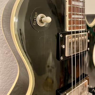 Crestline Les Paul Custom Made in Japan by Matsumoku 1970’s - Gloss Black image 6