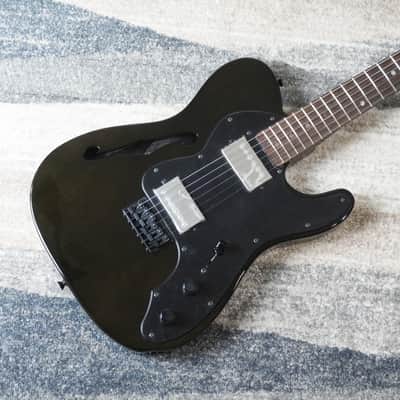 2018 Fender MIJ Telecaster Thinline “BiSH” Limited Edition Black Japan Excellent Condition w/ BiSH Pick Set image 3