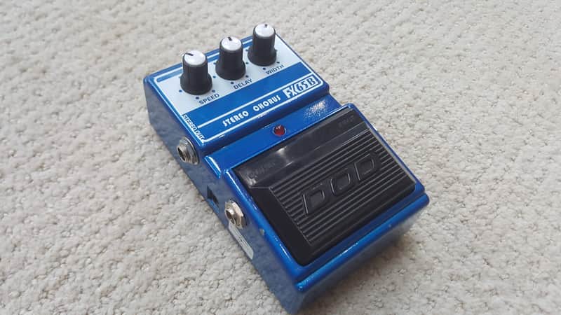 Vintage 90s DOD FX65B Stereo Chorus Guitar Effect Pedal True | Reverb