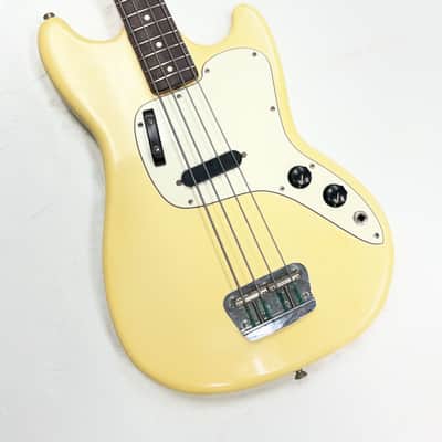 Fender Musicmaster Bass 1975 - Olympic White image 3