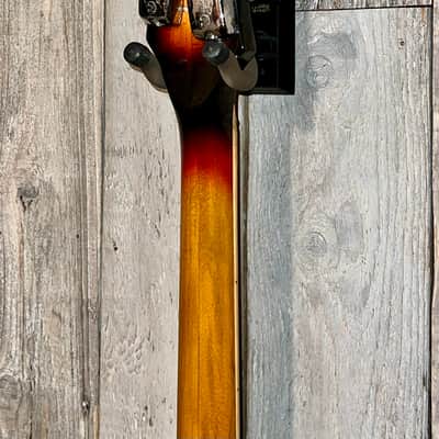 Rare  Mosrite V II Bass Mark Series,  Sunburst W/Matching Headstock, OHSC, Very Cool image 12