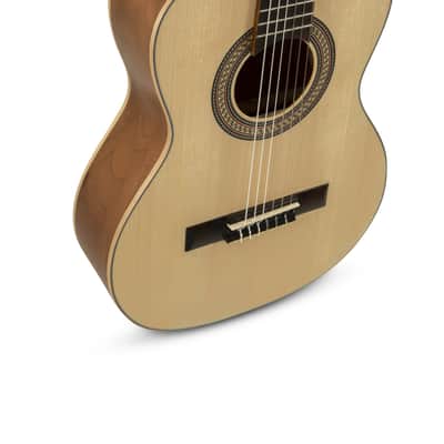 Manuel Rodriguez E-57 Ecologia Series 3/4 Size Solid Spruce Top Maple Neck Nylon 6-String Classical Acoustic Guitar image 3