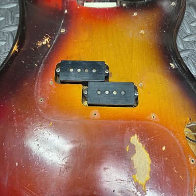 1961 Fender Precision Bass Sunburst w/ Rosewood Fingerboard image 19