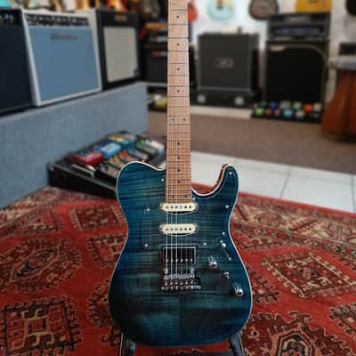 Bacchus Tactics24 RSM/M Andre Dinuth Signature - Transparent Blueburst image 4