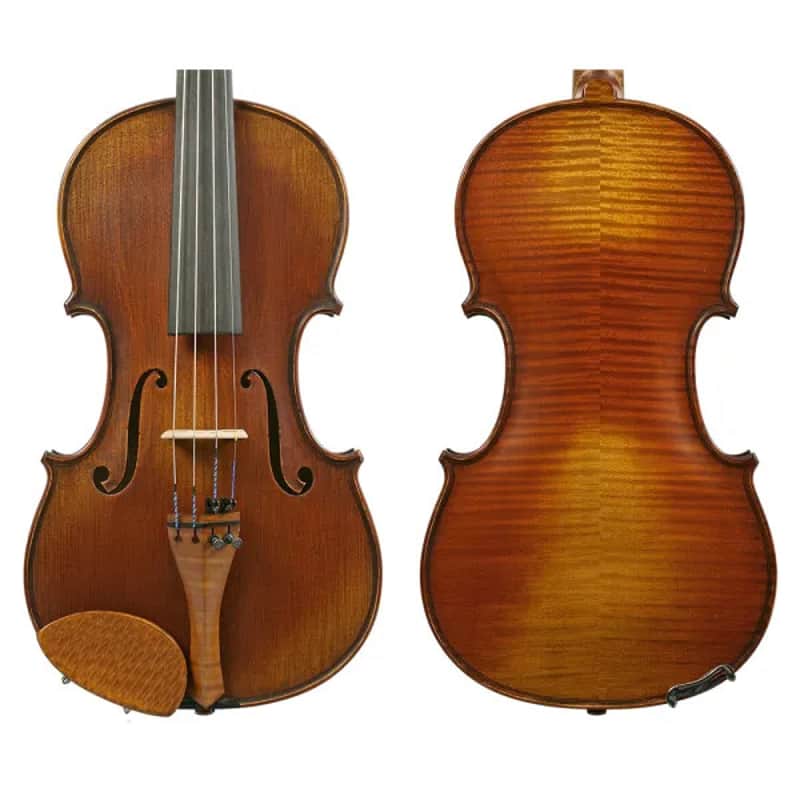 Gliga Violin 4/4 Gliga 1 Genova Outfit Set Up Aubert Bridge image 1