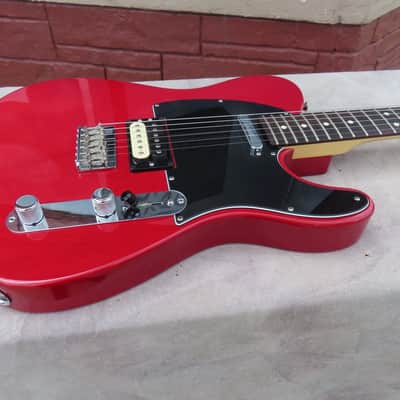 FENDER 2015 AMERICAN STANDARD PRO TELECASTER CRIMSON RED TRANSPARENT CLEAN near MINT! SALE LOOK!$ image 2