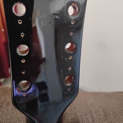 2024 Gibson USA SG 61' Reissue BODY (Husk) + NECK, Black/Red color image 13
