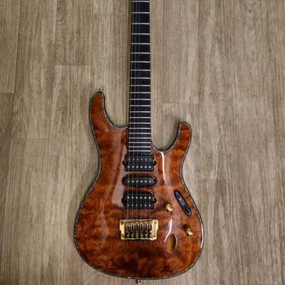 Ibanez Iron Label SIX70FDBG-NT - Bubinga Gloss | Reverb Canada