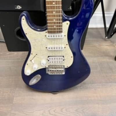 brownsville LH electric guitar blue/white image 2