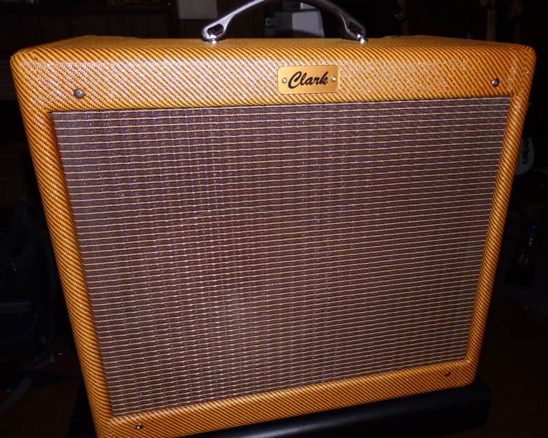 Clark Amplification Webster 1X10” Combo 5F10 Tweed Harvard  Reproduction 2018 image 1