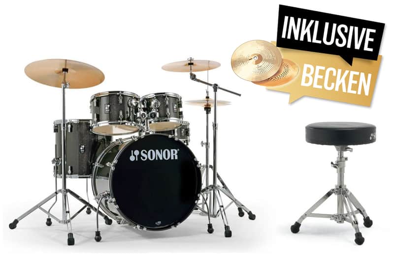 Sonor AQX Stage Set BMS Bundle image 1